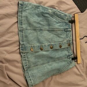 Forever 21 Sky Blue Denim Skirt